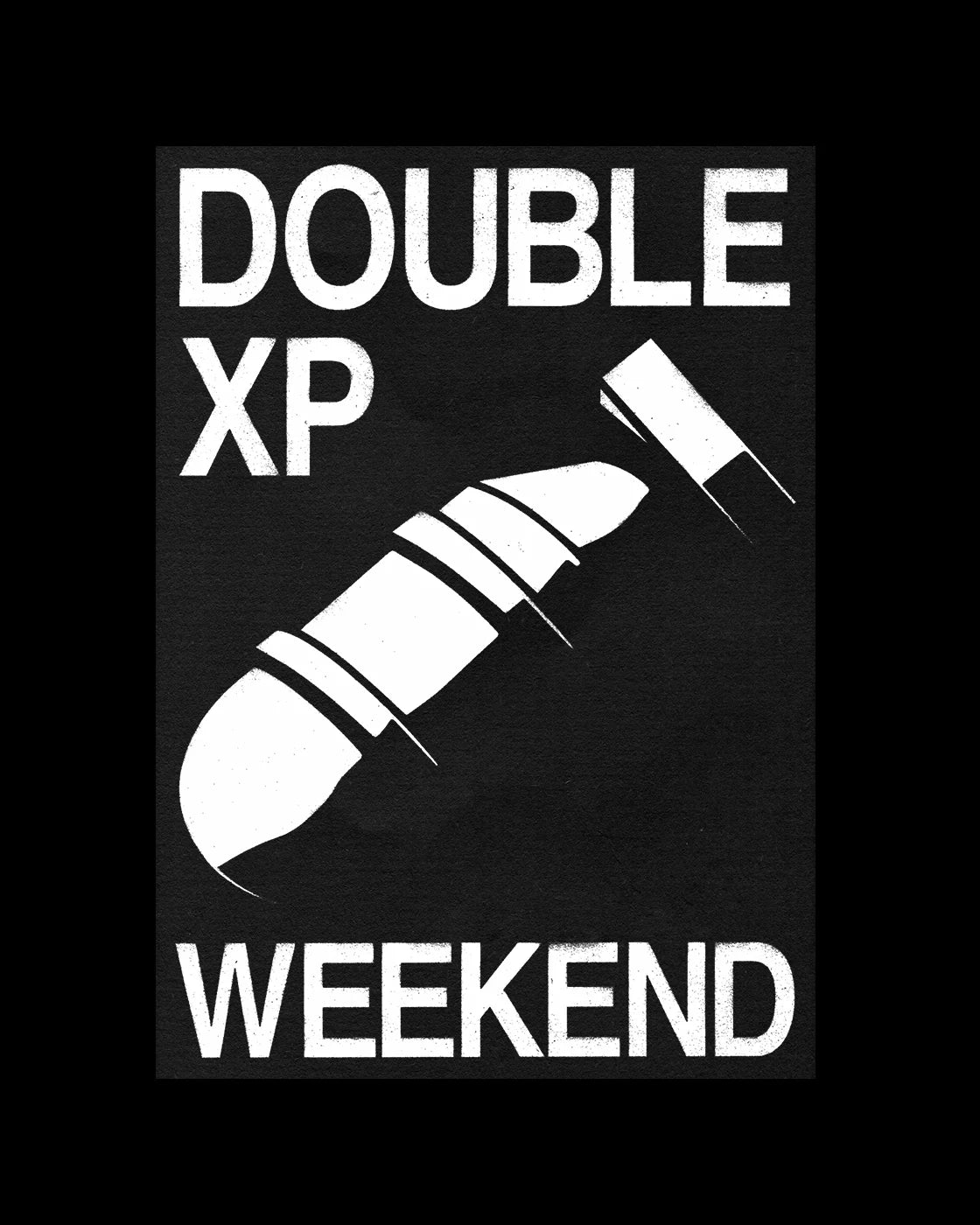 DOUBLE XP WEEKEND POSTER