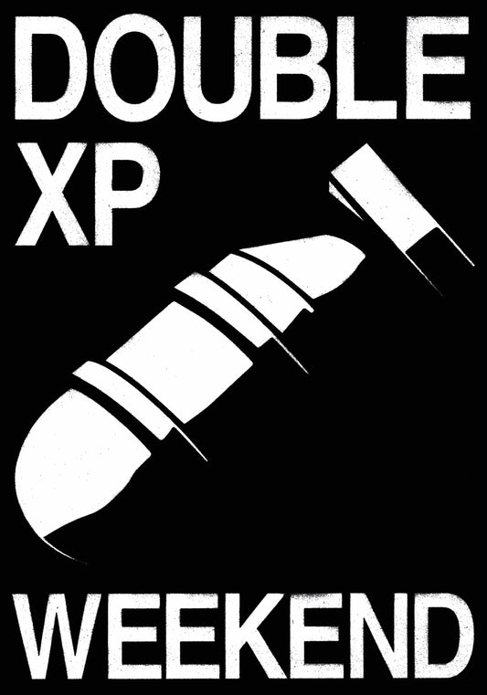 DOUBLE XP WEEKEND POSTER