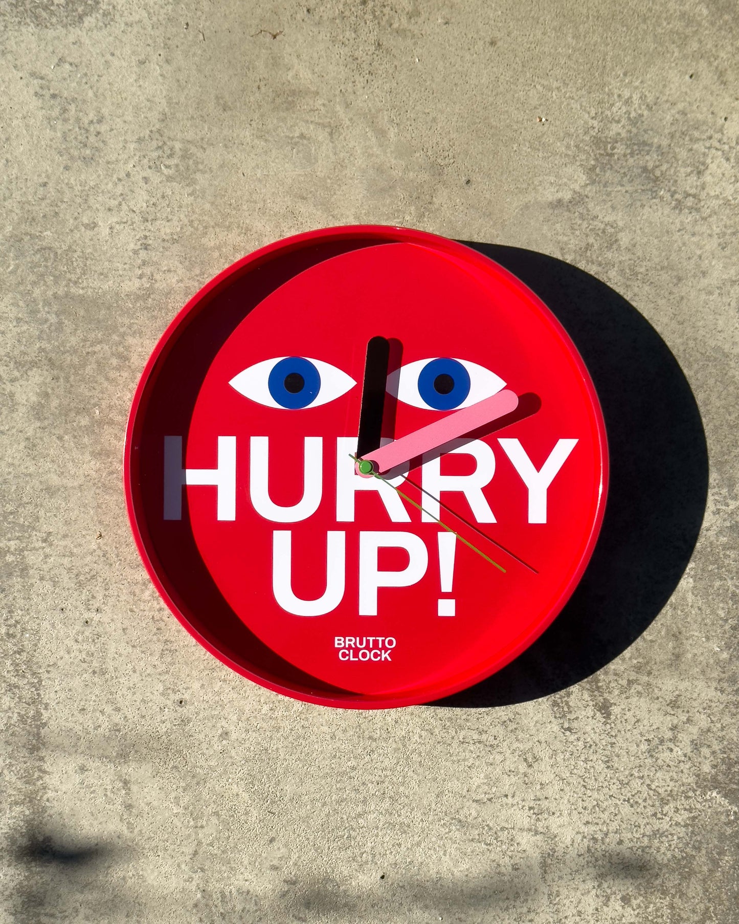 HURRY UP! Wall Clock (PREORDER)