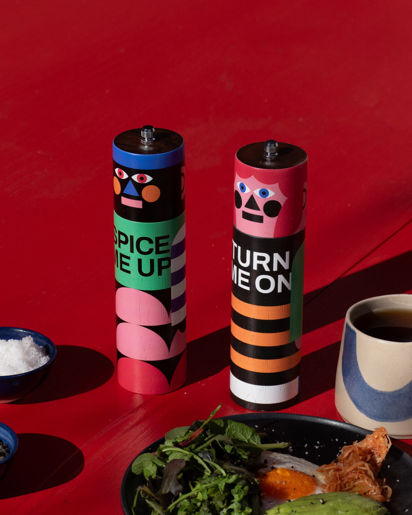 Sally and Pepe Grinder Set