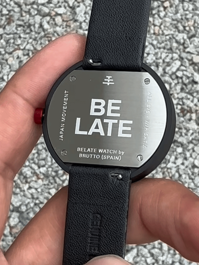 BE LATE Watch x ANICORN